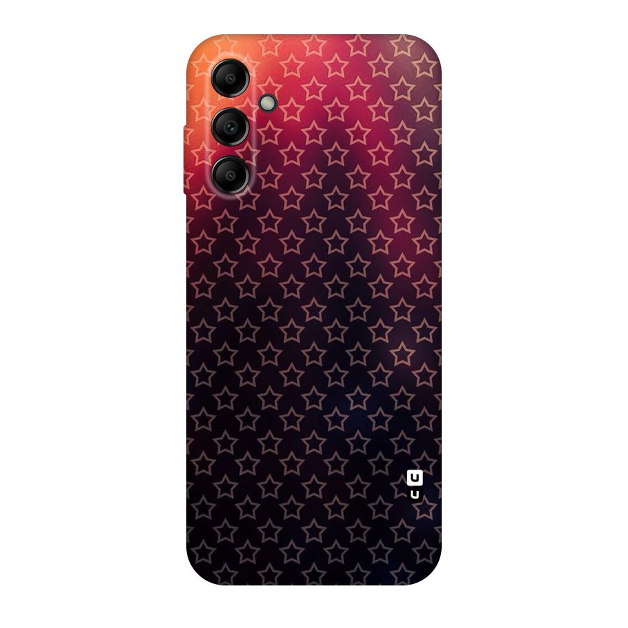 Ombre Stars Original Polycarbonate Back Case for Galaxy A14 5G