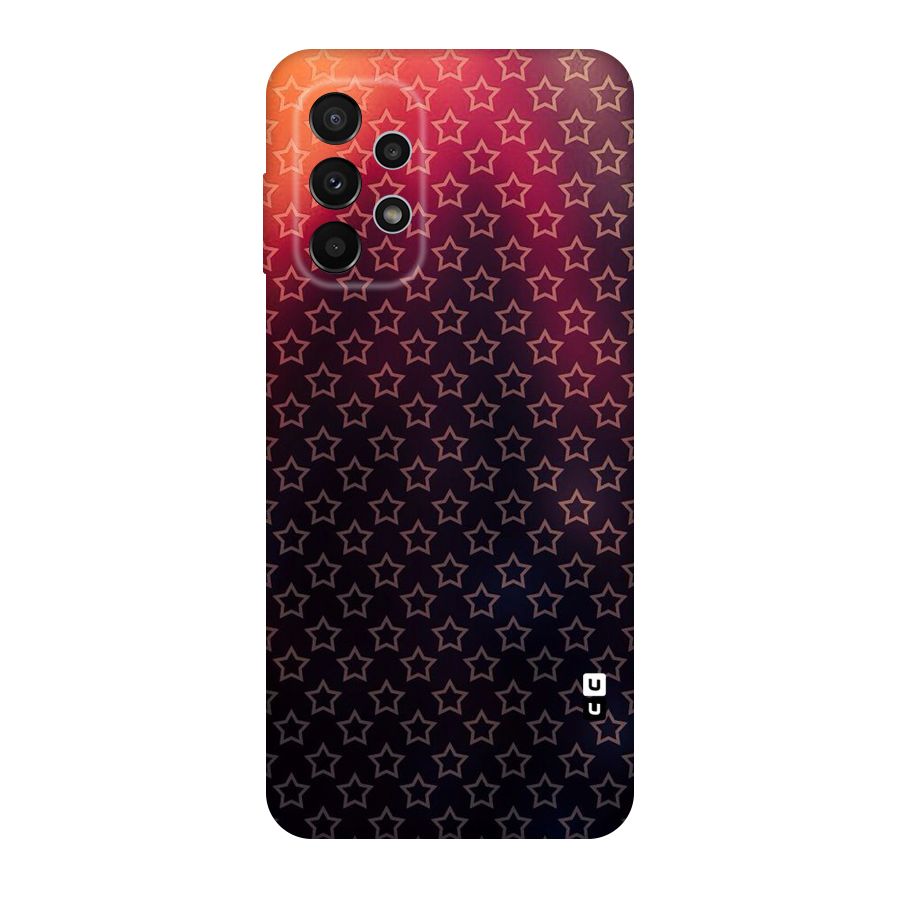 Ombre Stars Original Polycarbonate Back Case for Galaxy A23