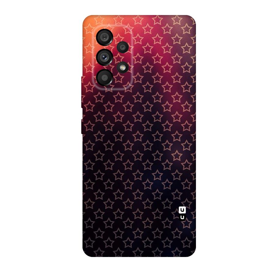 Ombre Stars Original Polycarbonate Back Case for Galaxy A53 5G