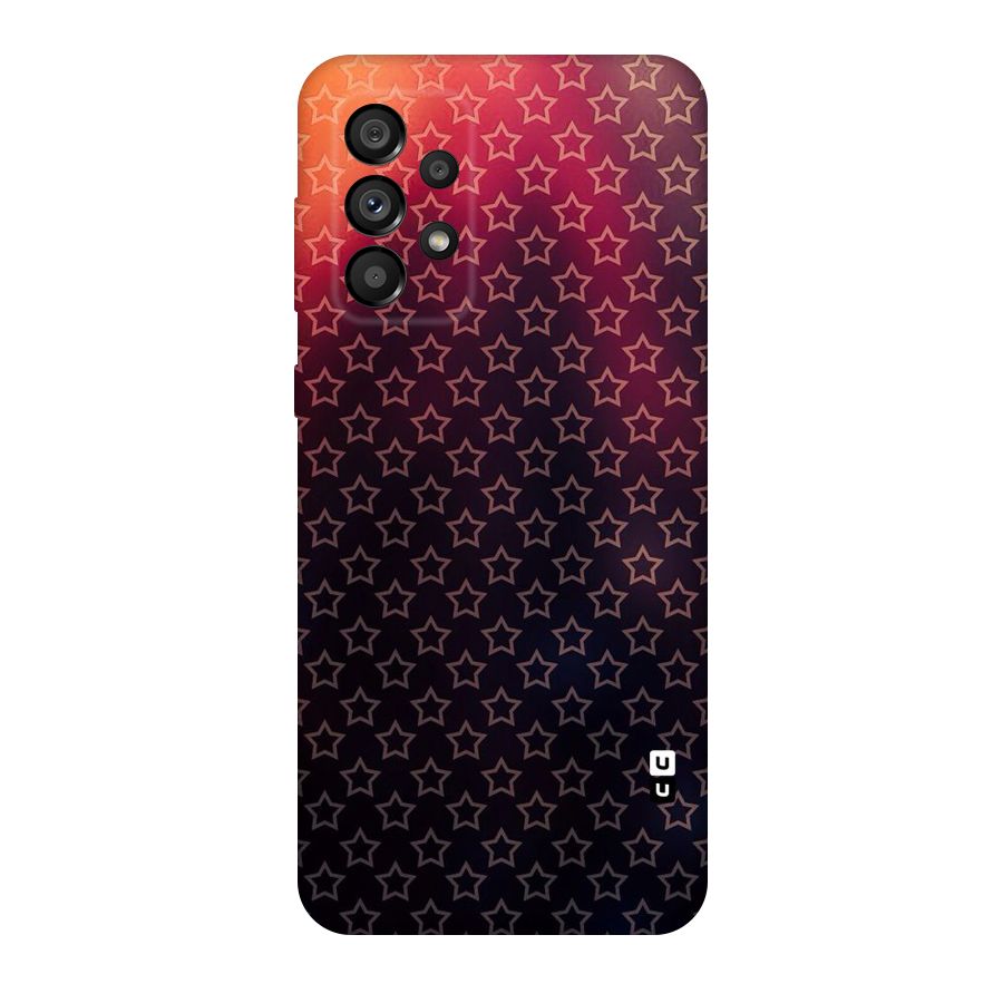 Ombre Stars Original Polycarbonate Back Case for Galaxy A73 5G