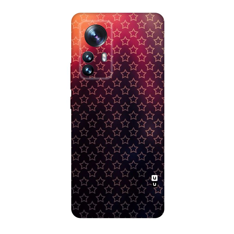 Ombre Stars Original Polycarbonate Back Case for Xiaomi 12 Pro