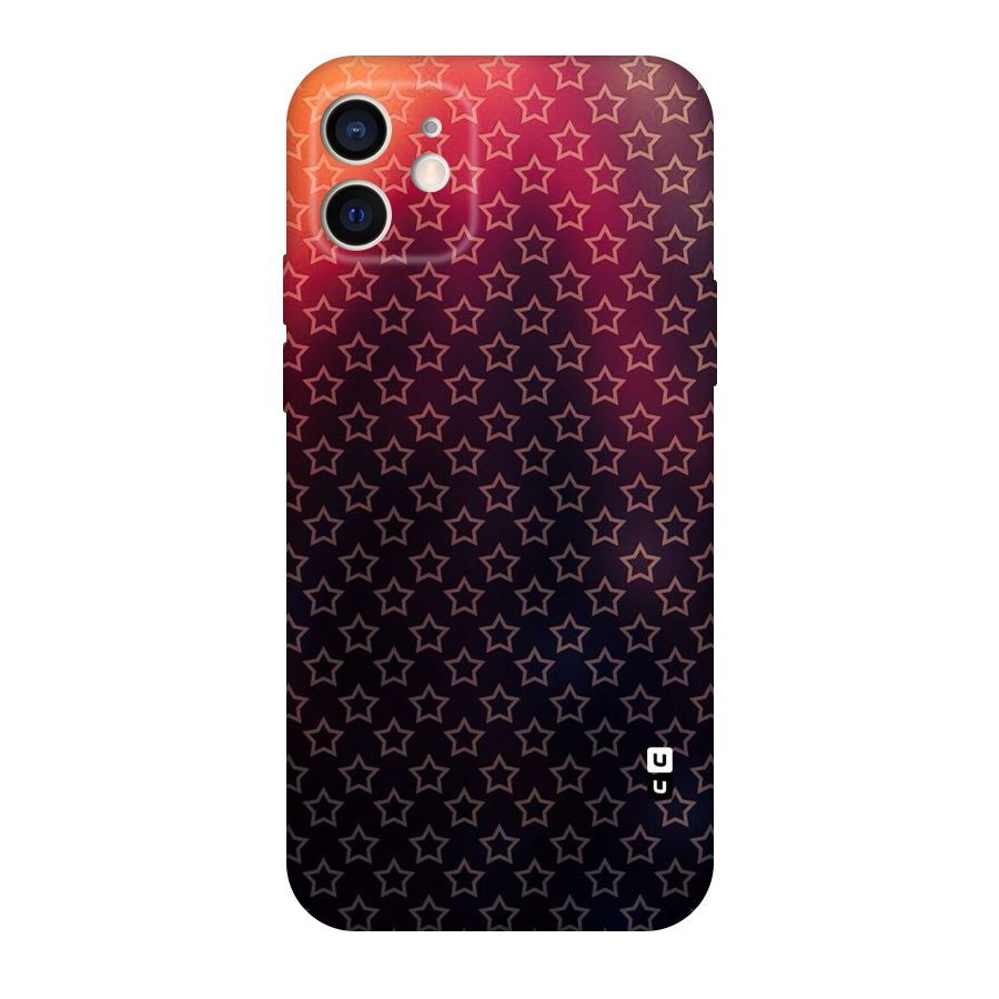 Ombre Stars Original Polycarbonate Back Case for iPhone 12