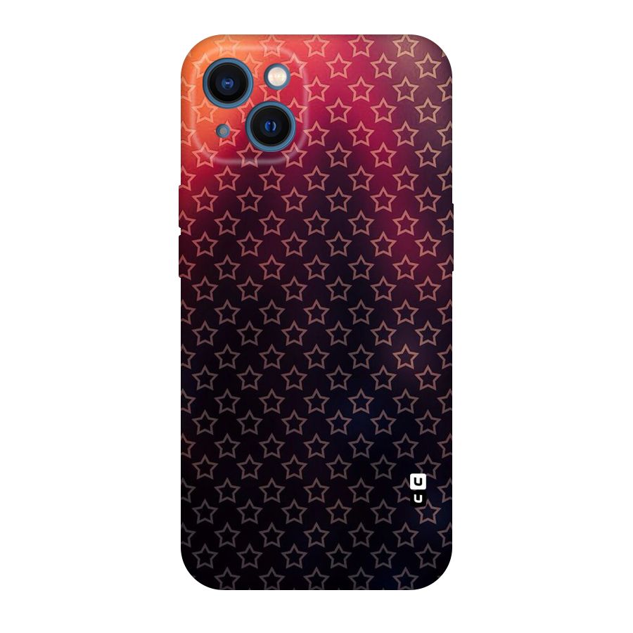 Ombre Stars Original Polycarbonate Back Case for iPhone 13