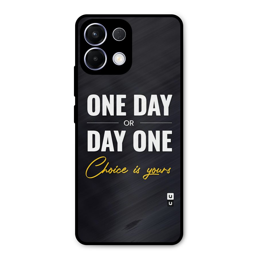 One Day or Day One Metal Back Case for Oppo K13