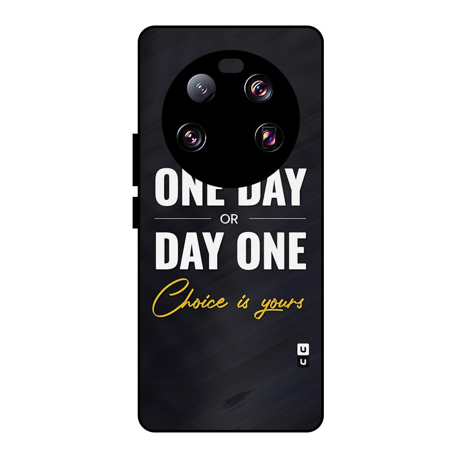 One Day or Day One Metal Back Case for Xiaomi 13 Ultra