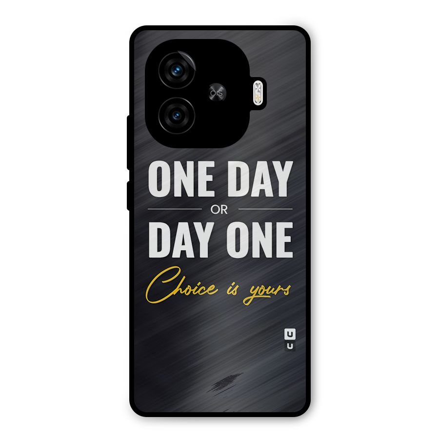 One Day or Day One Metal Back Case for iQOO Neo 10R