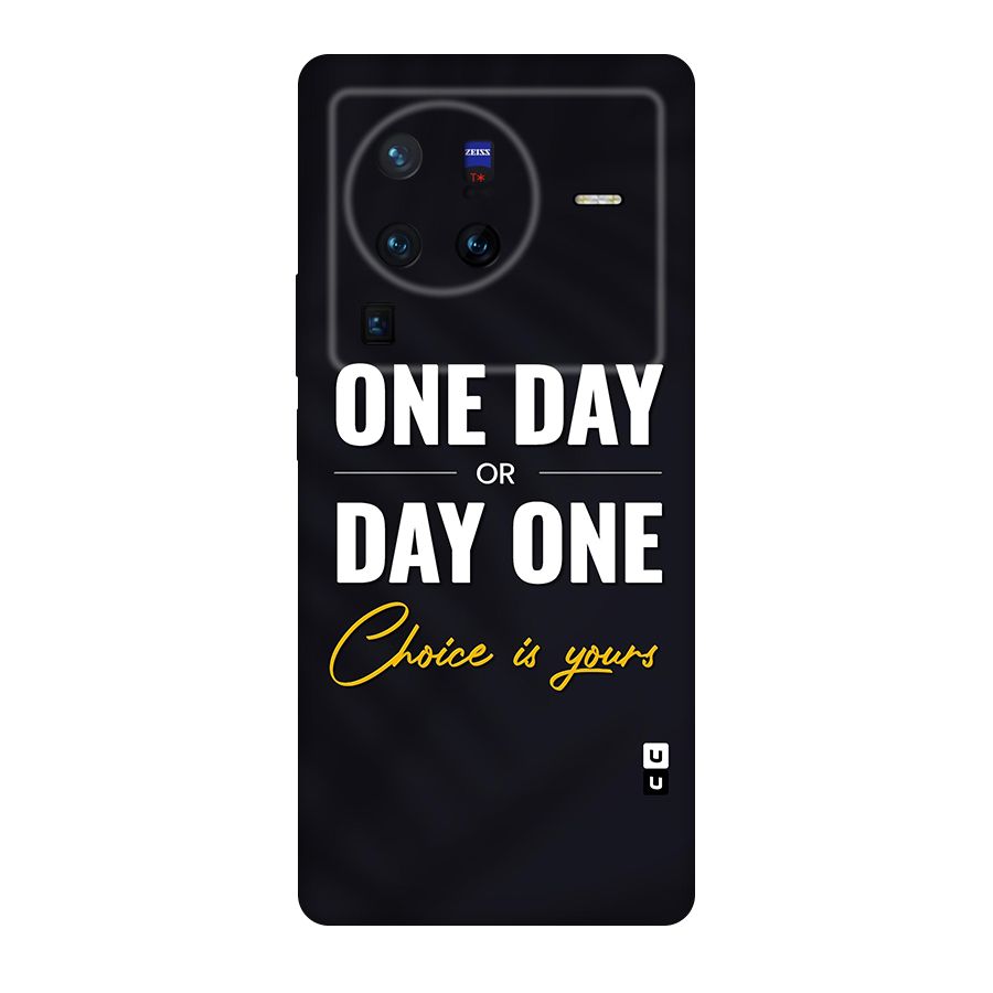 One Day or Day One Original Polycarbonate Back Case for Vivo X80