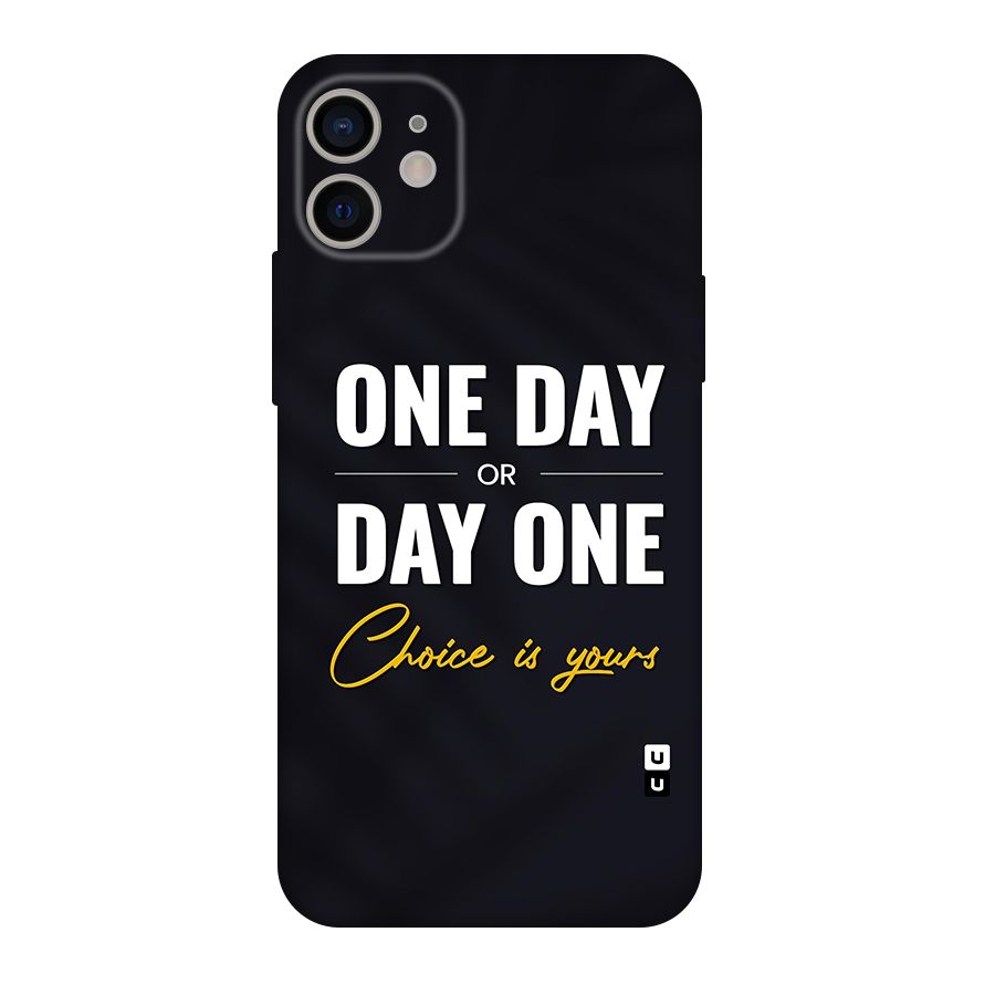 One Day or Day One Original Polycarbonate Back Case for iPhone 11