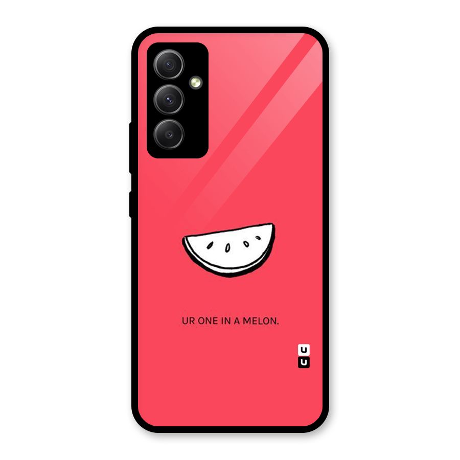 One In Melon Glass Back Case for Galaxy A34