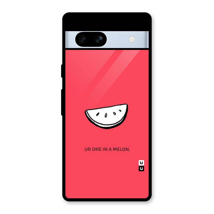 One In Melon Glass Back Case for Google Pixel 7a