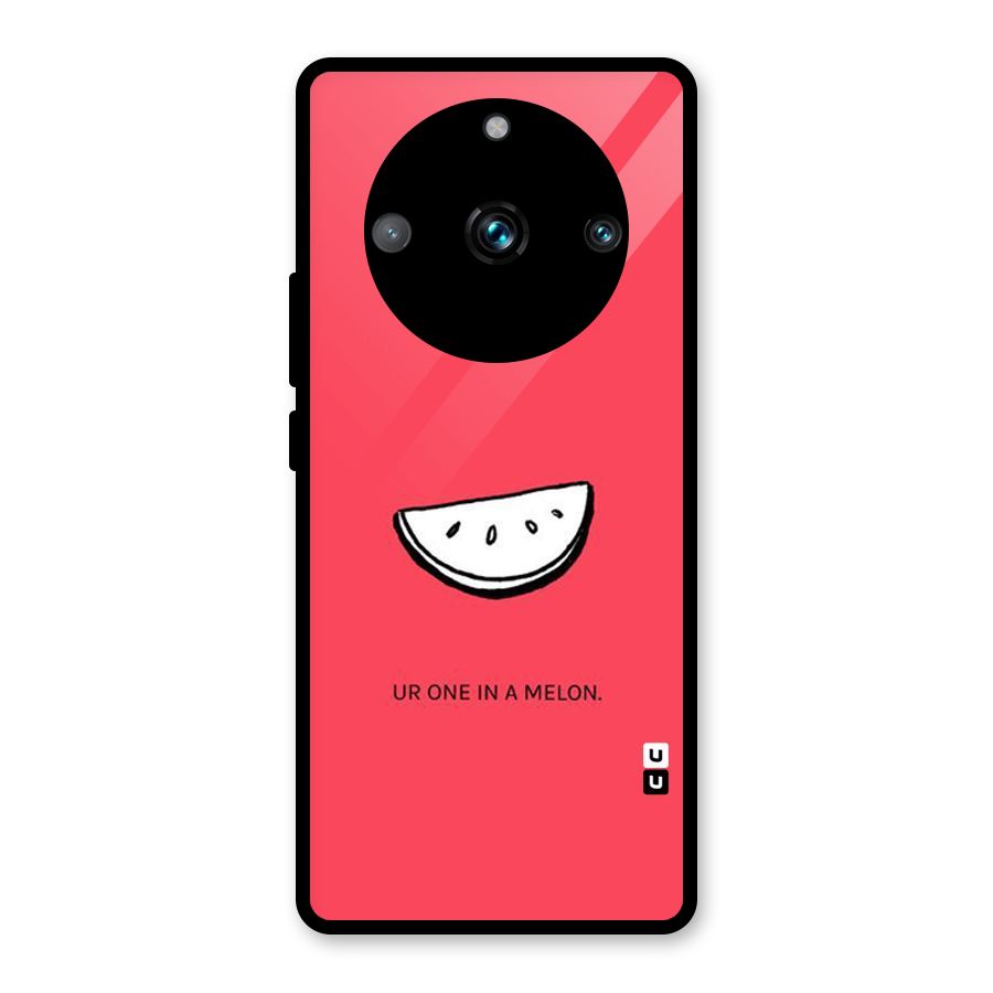 One In Melon Glass Back Case for Realme 11 Pro