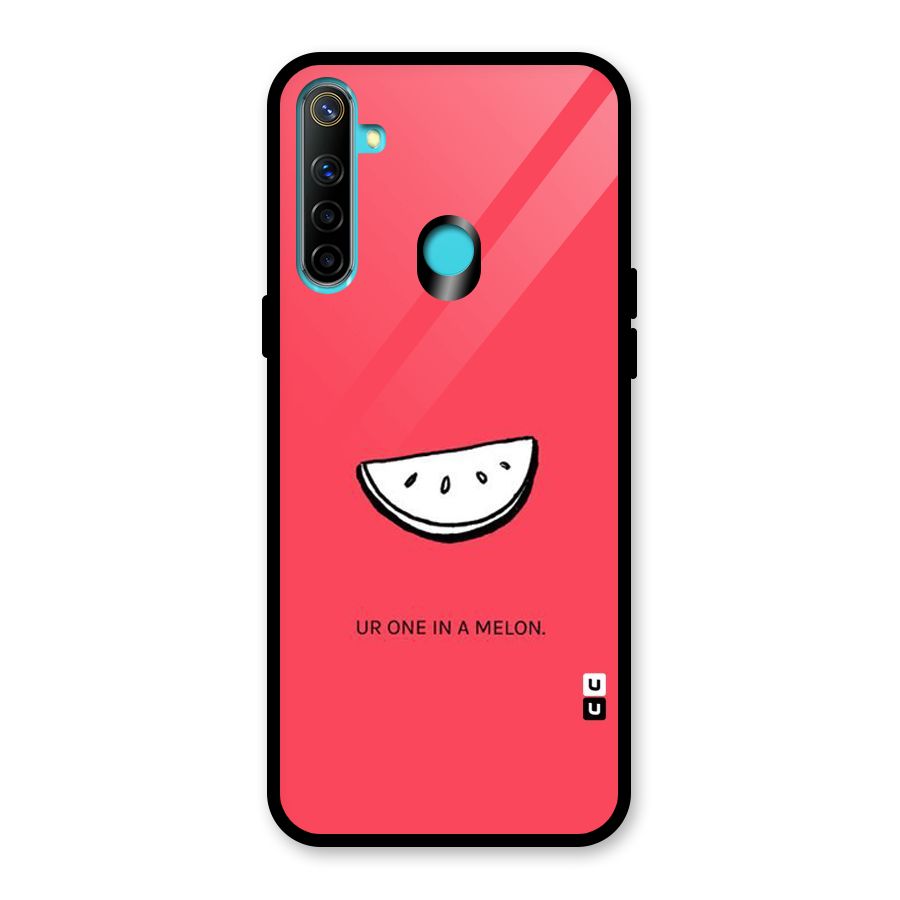 One In Melon Glass Back Case for Realme 5