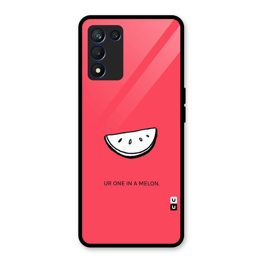 One In Melon Glass Back Case for Realme 9 5G Speed