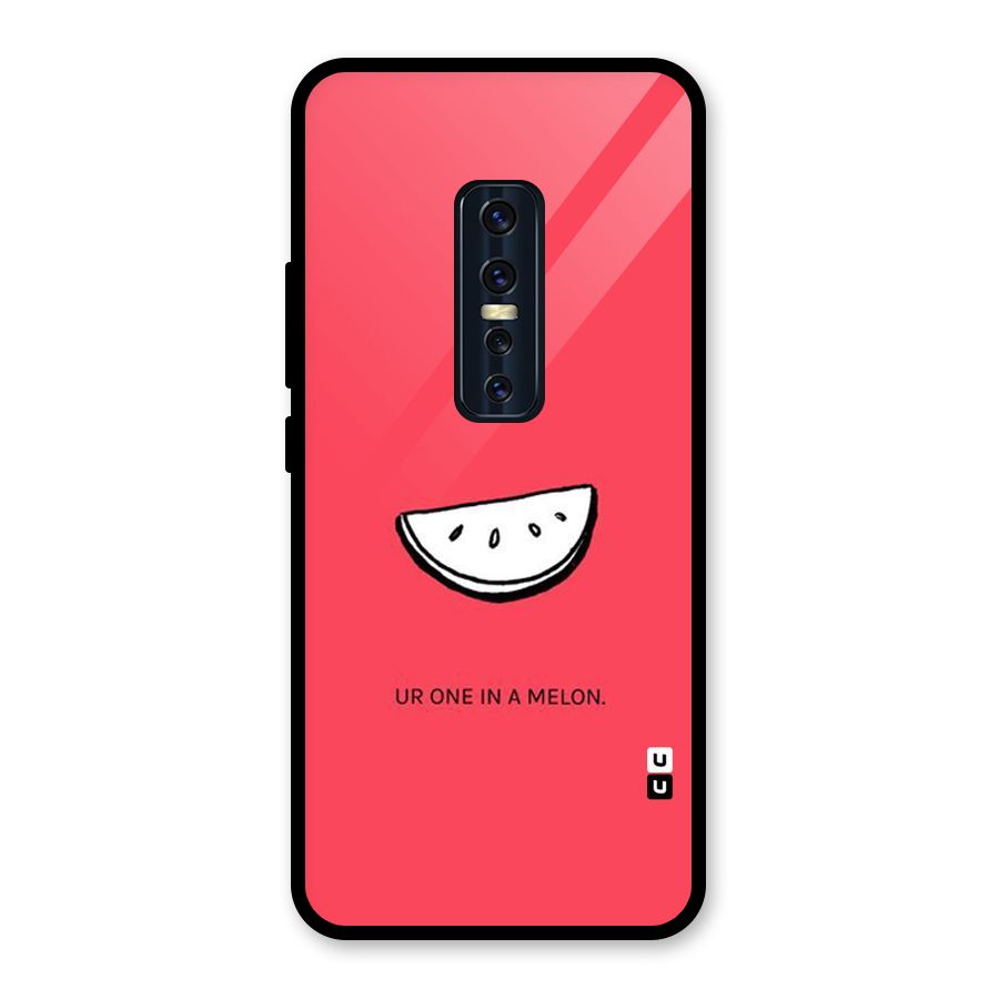 One In Melon Glass Back Case for Vivo V17 Pro