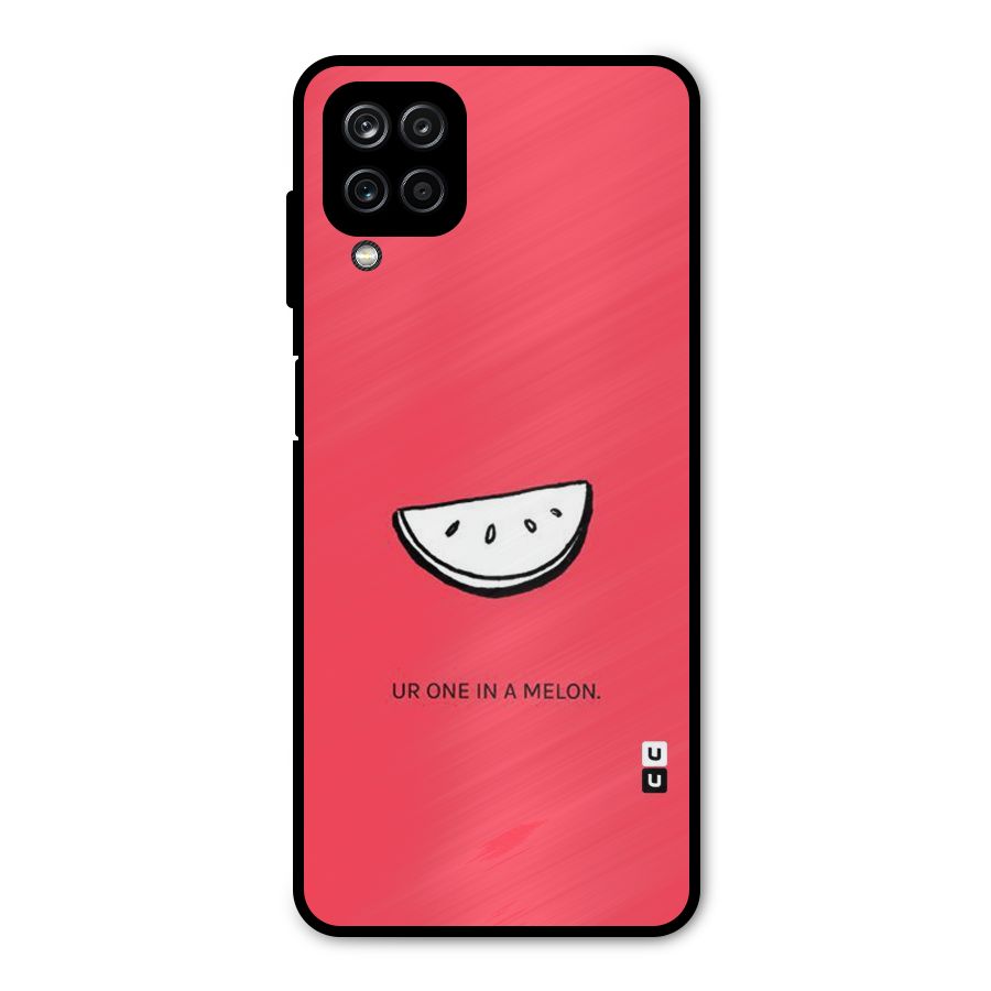 One In Melon Metal Back Case for Galaxy A12