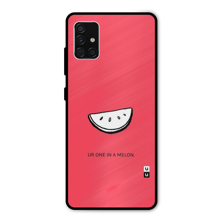 One In Melon Metal Back Case for Galaxy A51