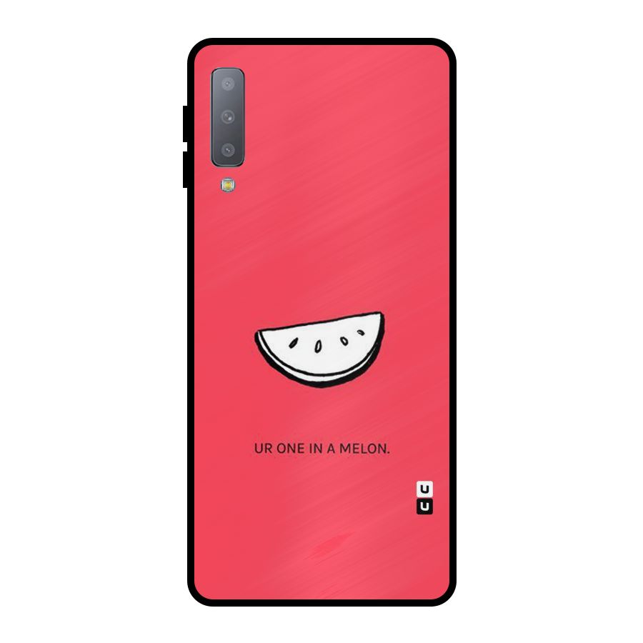 One In Melon Metal Back Case for Galaxy A7 (2018)