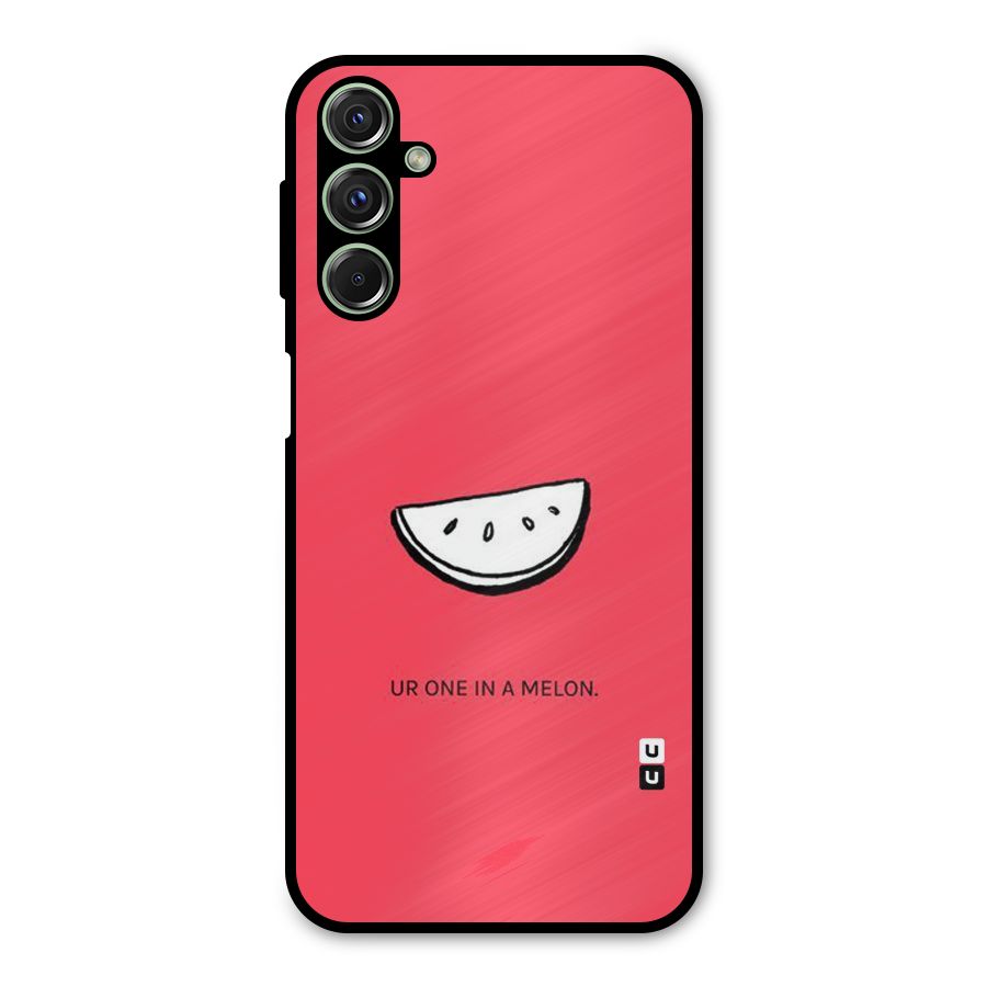 One In Melon Metal Back Case for Galaxy F34