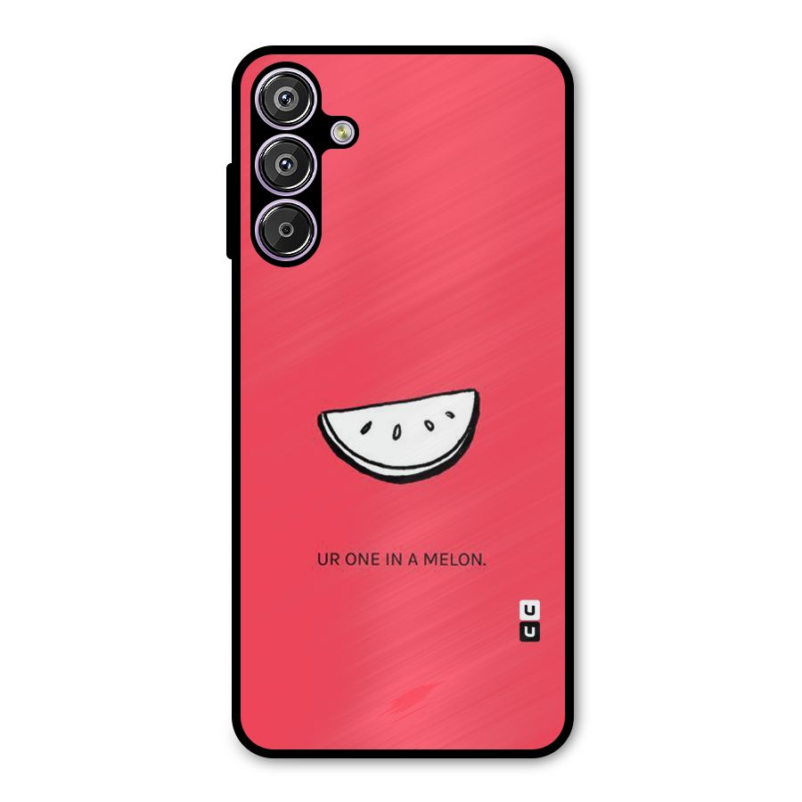 One In Melon Metal Back Case for Galaxy M15