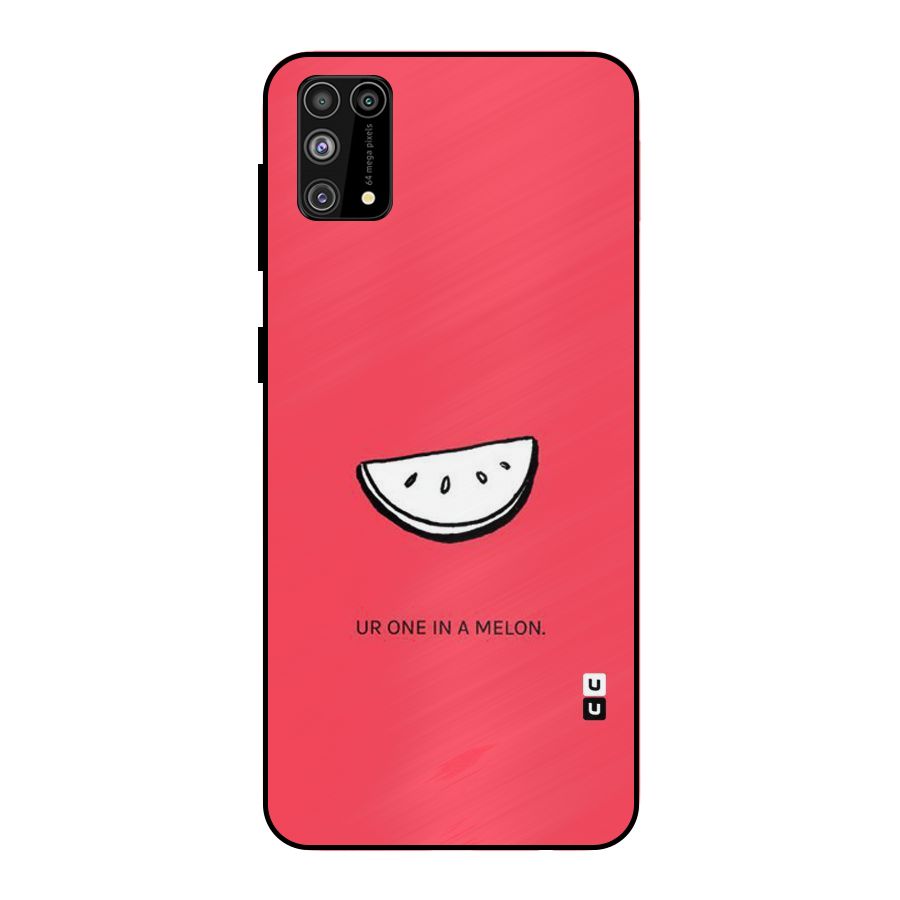 One In Melon Metal Back Case for Galaxy M31