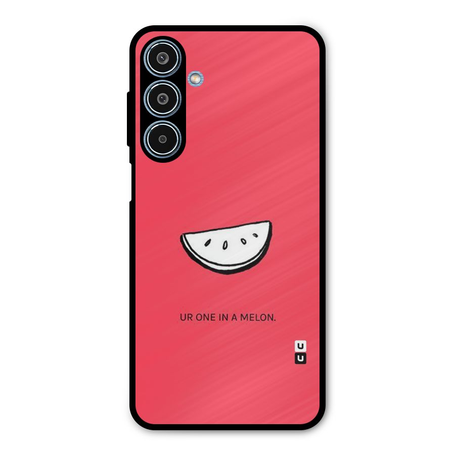 One In Melon Metal Back Case for Galaxy M35