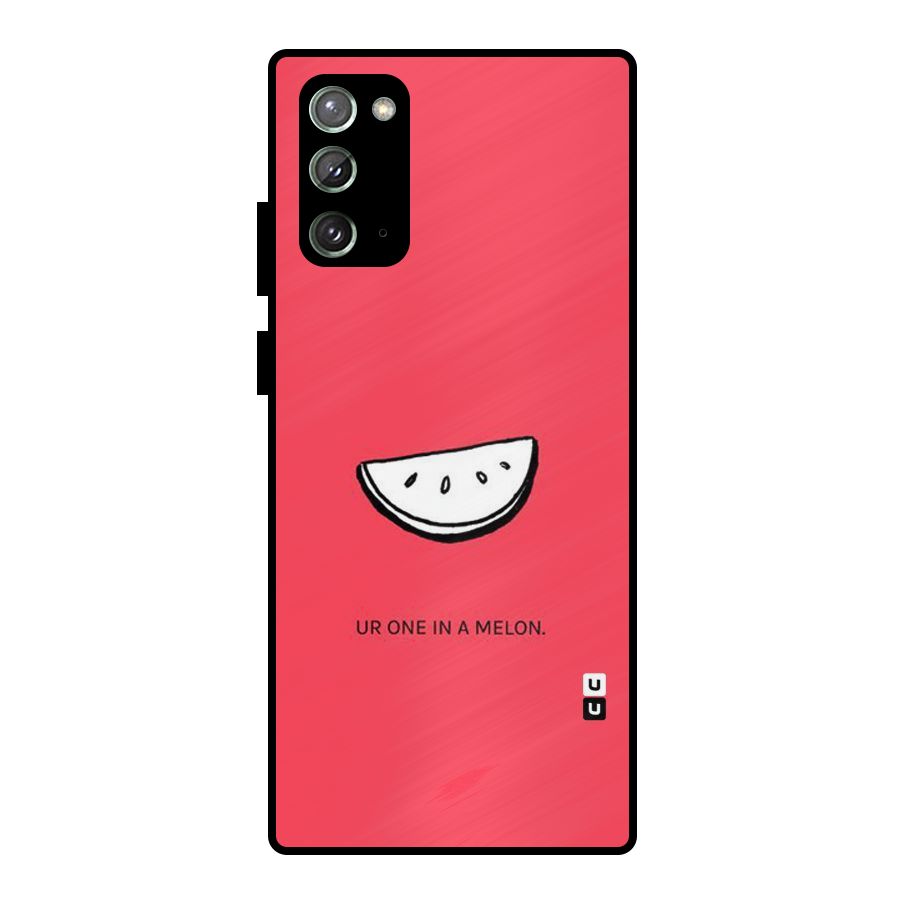 One In Melon Metal Back Case for Galaxy Note 20