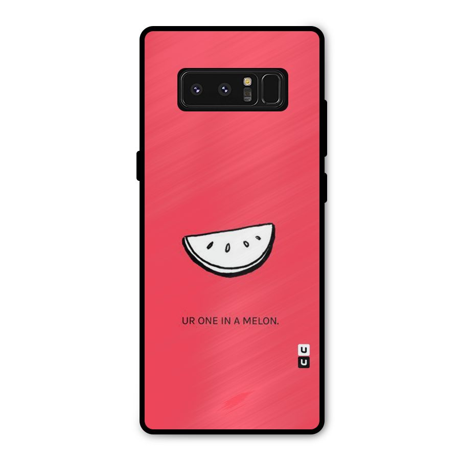 One In Melon Metal Back Case for Galaxy Note 8