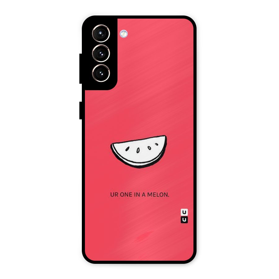 One In Melon Metal Back Case for Galaxy S21 Plus