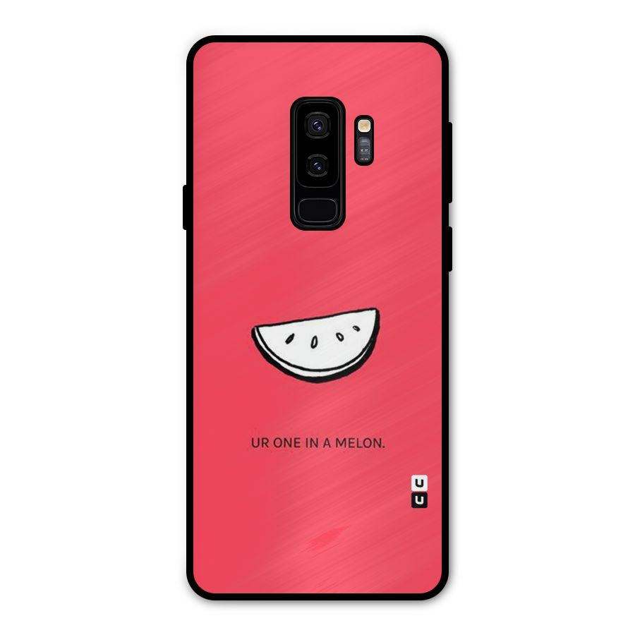 One In Melon Metal Back Case for Galaxy S9 Plus