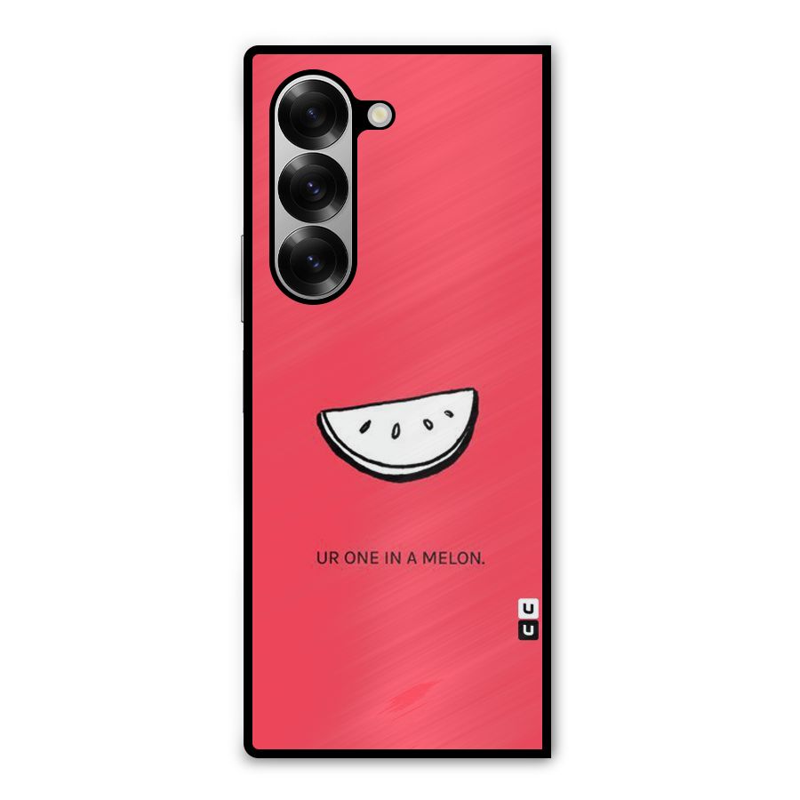One In Melon Metal Back Case for Galaxy Z Fold6