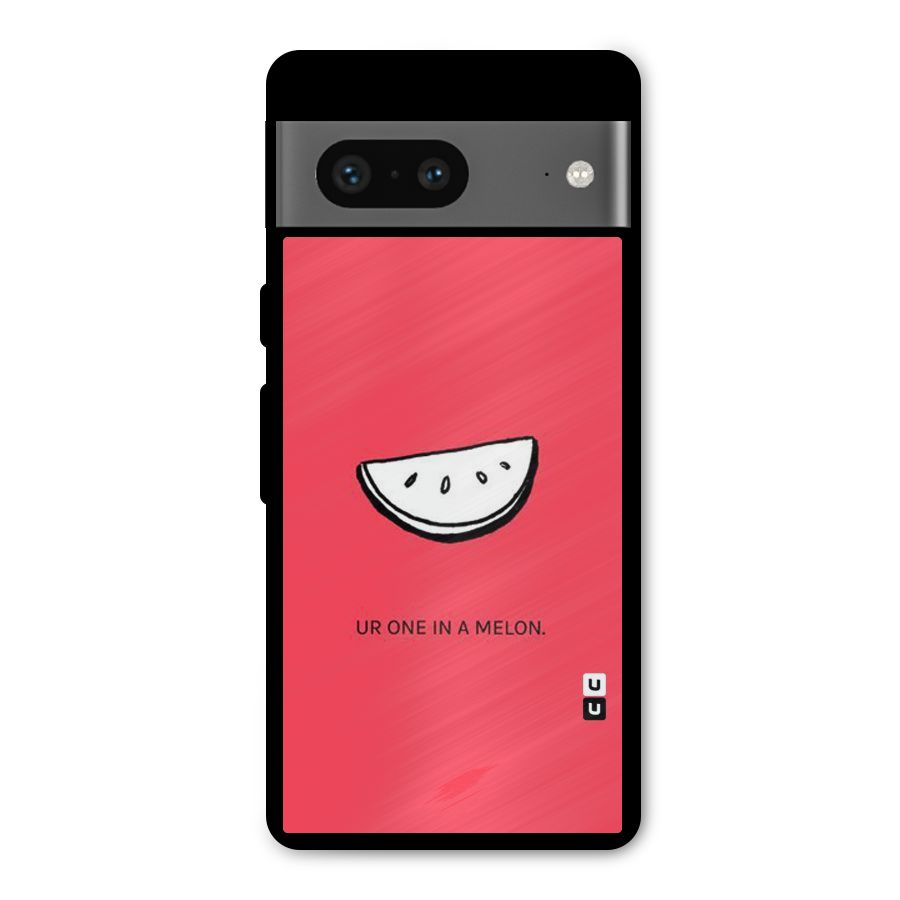 One In Melon Metal Back Case for Google Pixel 7