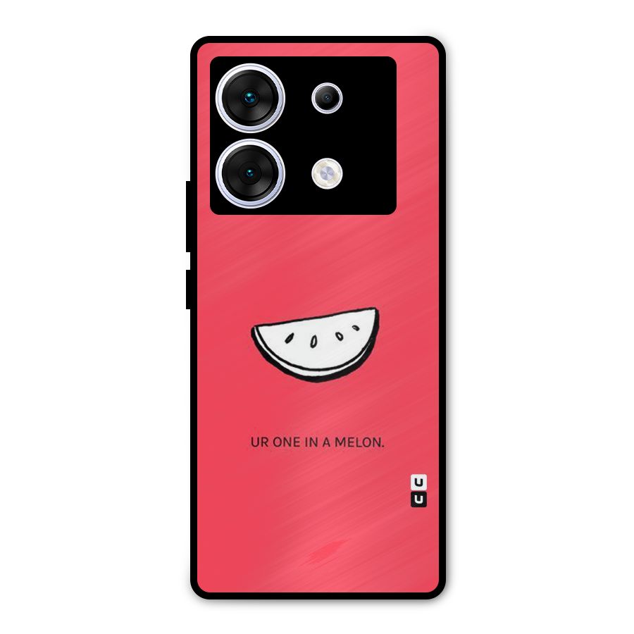 One In Melon Metal Back Case for Infinix Zero 30 5G