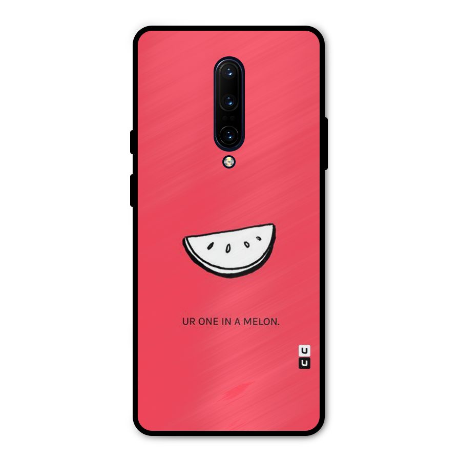 One In Melon Metal Back Case for OnePlus 7 Pro