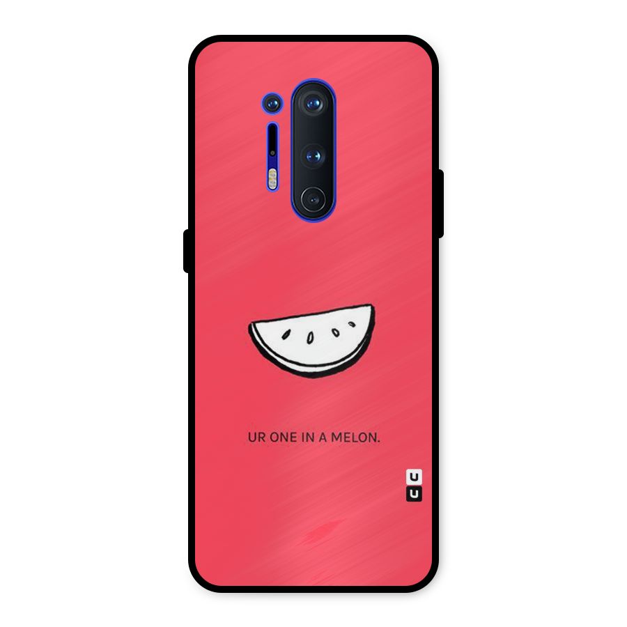 One In Melon Metal Back Case for OnePlus 8 Pro