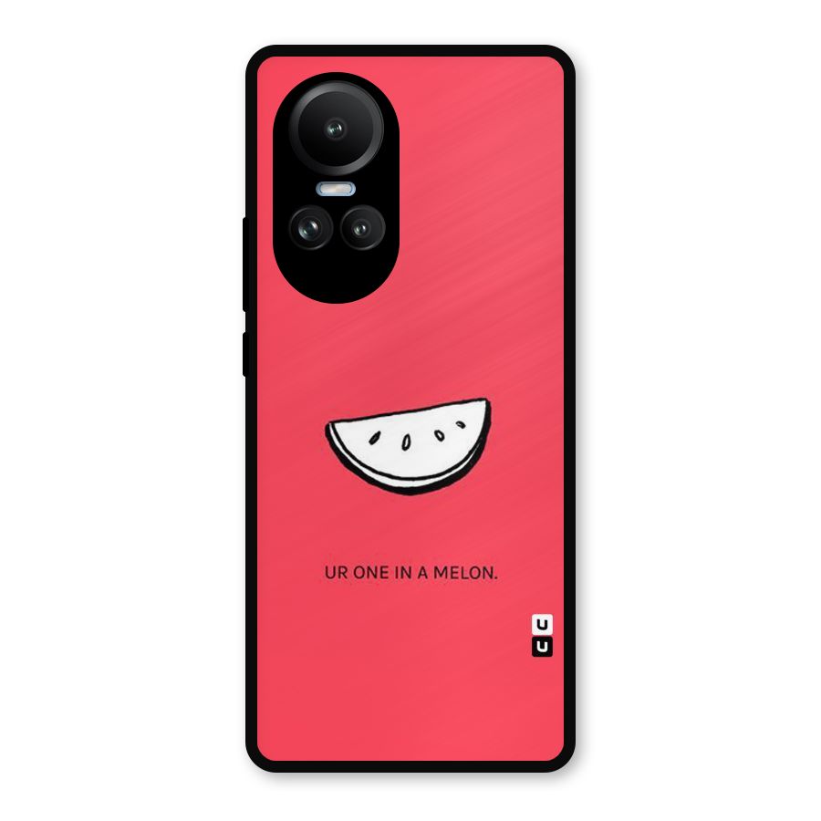 One In Melon Metal Back Case for Oppo Reno10