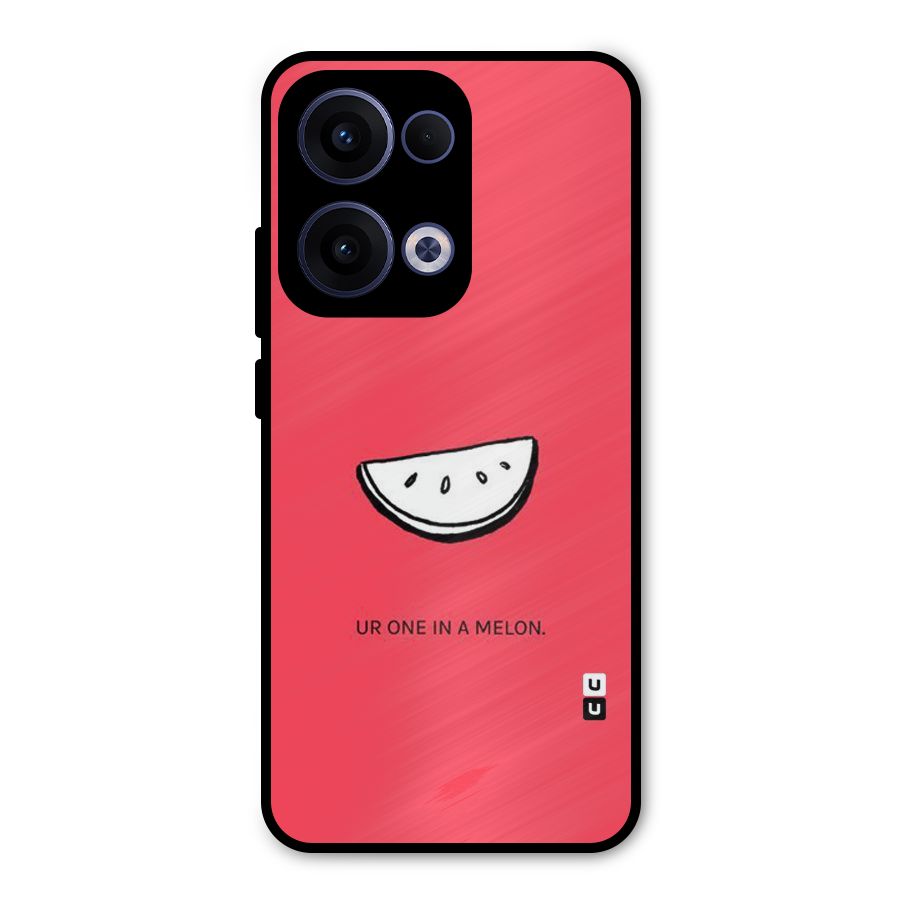 One In Melon Metal Back Case for Oppo Reno13