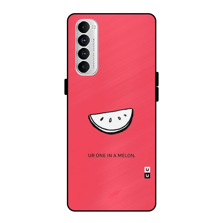 One In Melon Metal Back Case for Oppo Reno4 Pro