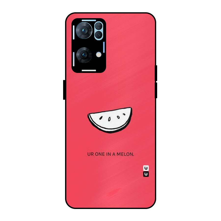 One In Melon Metal Back Case for Oppo Reno7 Pro 5G