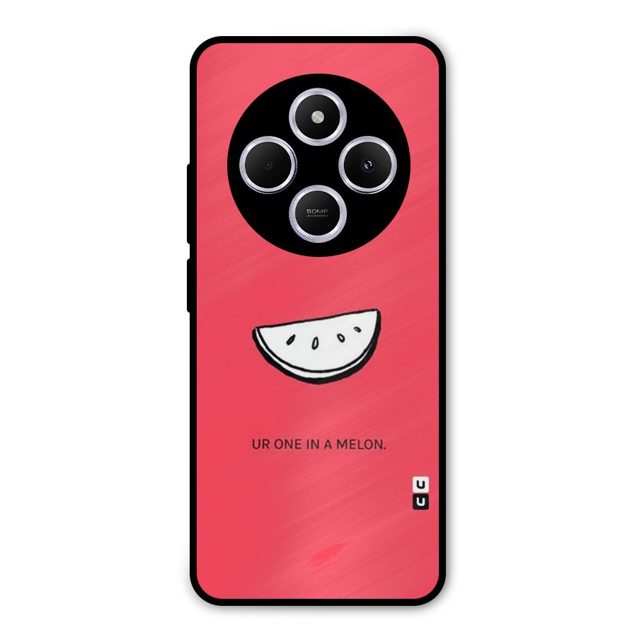 One In Melon Metal Back Case for Poco C75 5G
