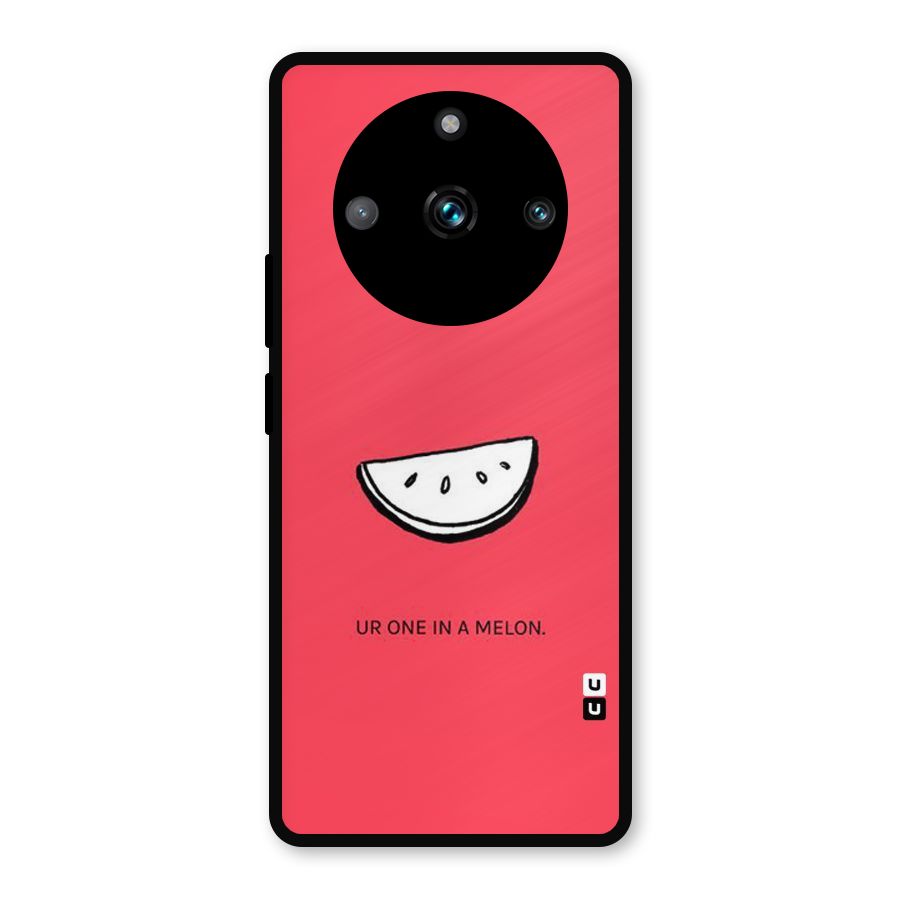 One In Melon Metal Back Case for Realme 11 Pro