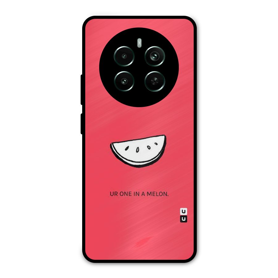 One In Melon Metal Back Case for Realme 12 Pro Plus