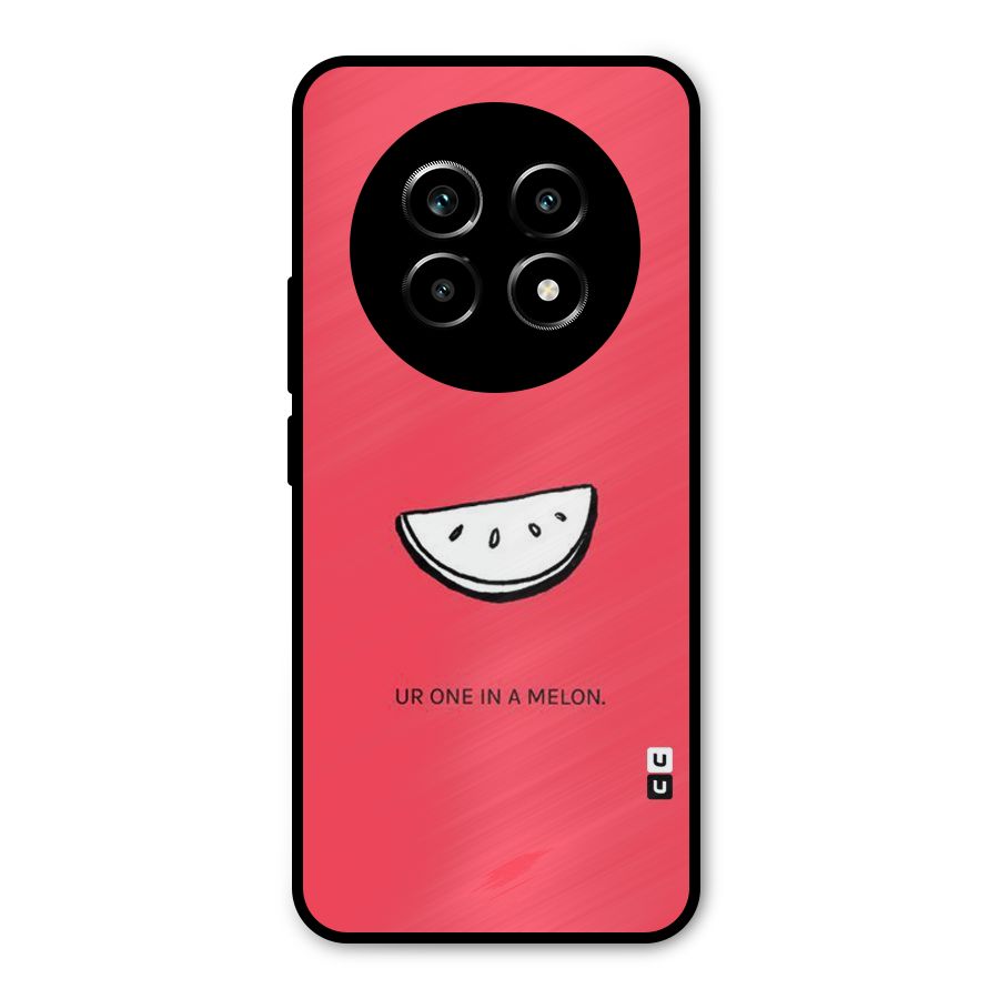 One In Melon Metal Back Case for Realme 13 Pro