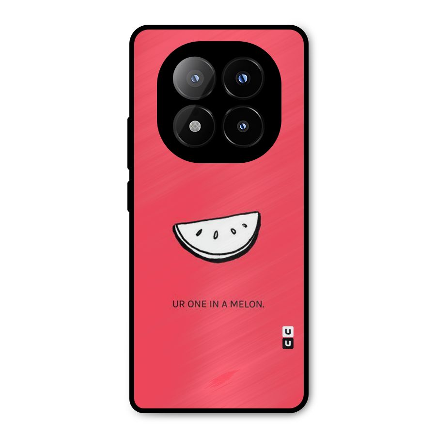 One In Melon Metal Back Case for Redmi Note 14 Pro Plus 5G