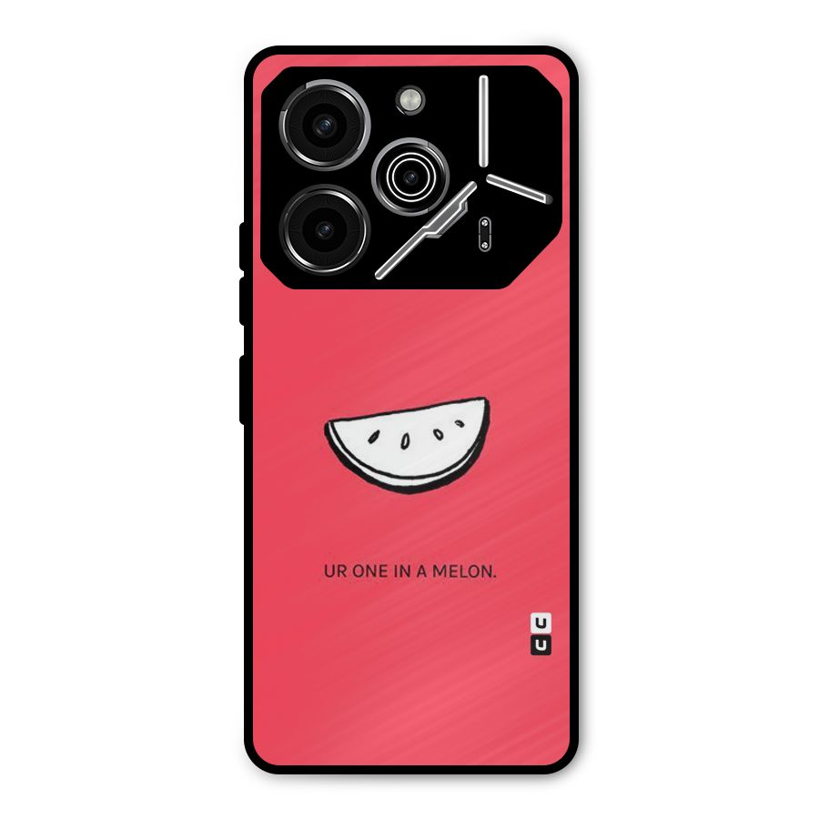 One In Melon Metal Back Case for Tecno Pova 6 Pro