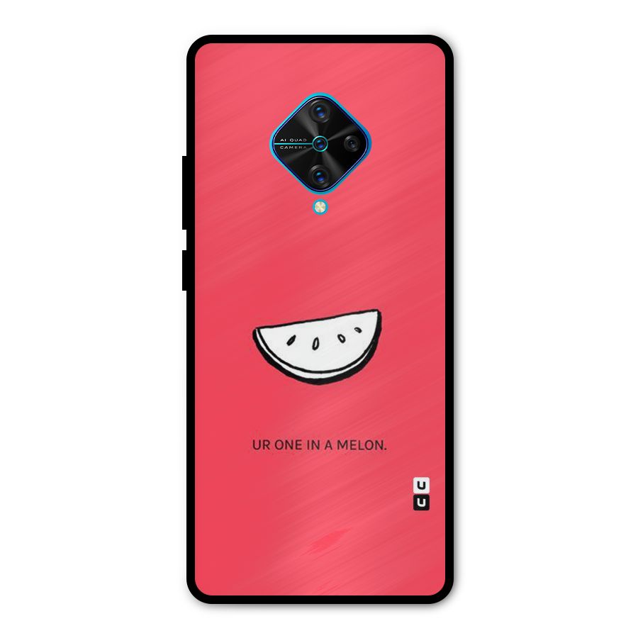 One In Melon Metal Back Case for Vivo S1 Pro