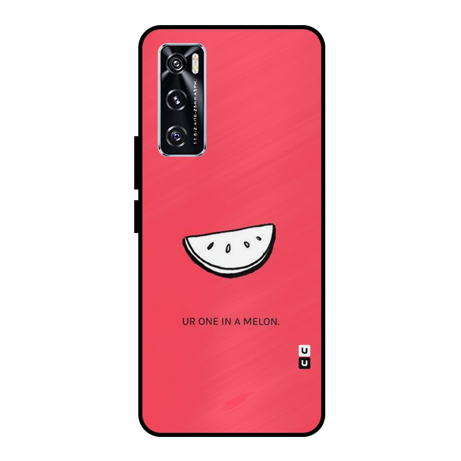 One In Melon Metal Back Case for Vivo V20 SE