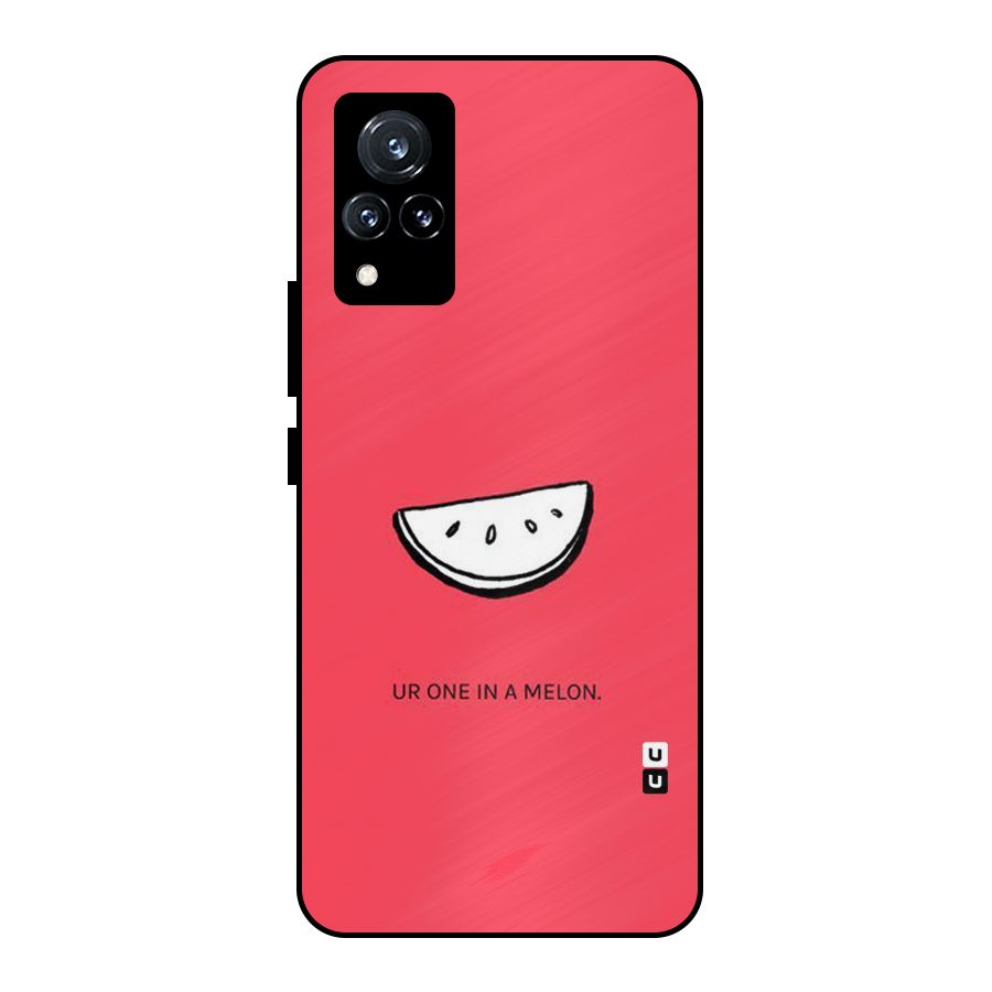 One In Melon Metal Back Case for Vivo V21 5G