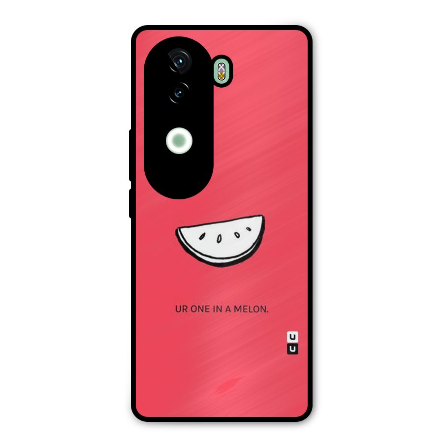 One In Melon Metal Back Case for Vivo V40e