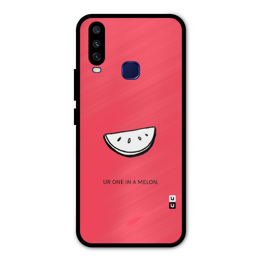 One In Melon Metal Back Case for Vivo Y12