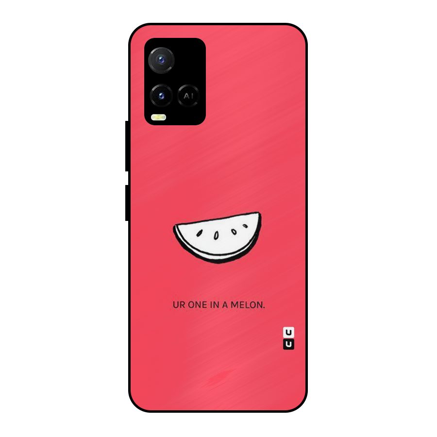 One In Melon Metal Back Case for Vivo Y21